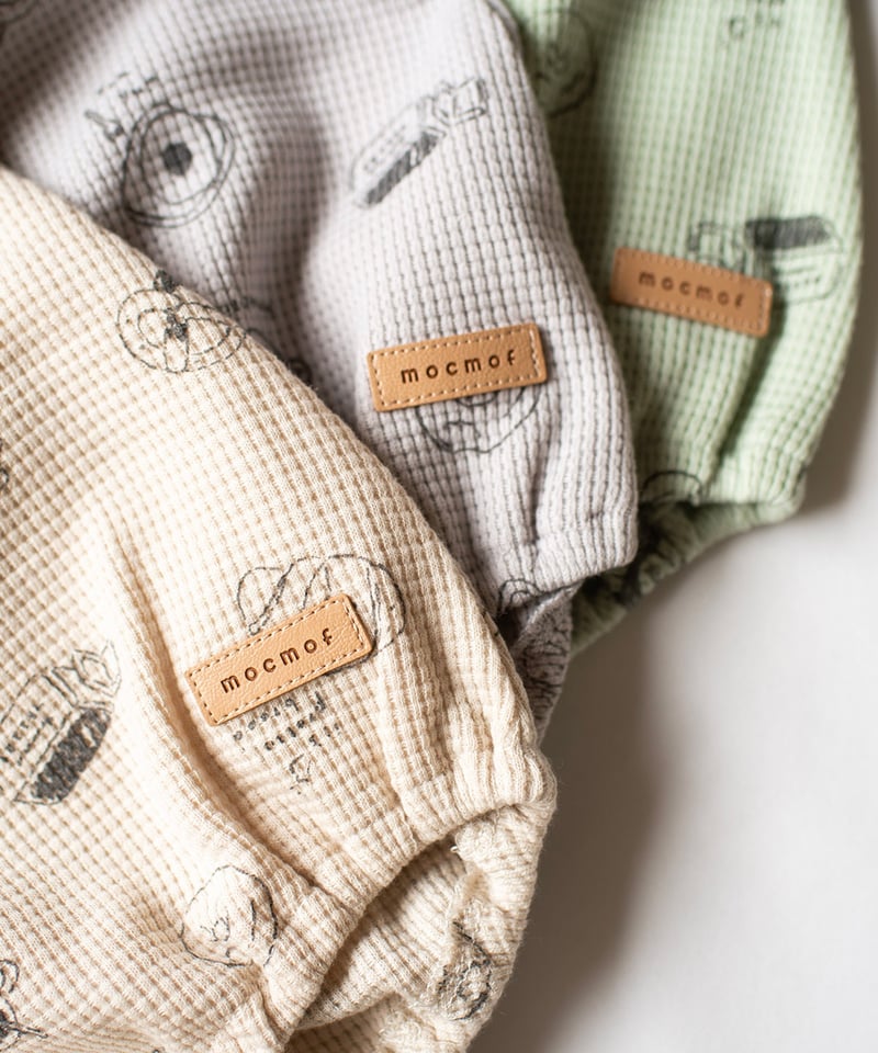 【正規品】marlow and mae ホワイト 長袖ロンパース Marlow and Mae – chu chu CHUPETERIA