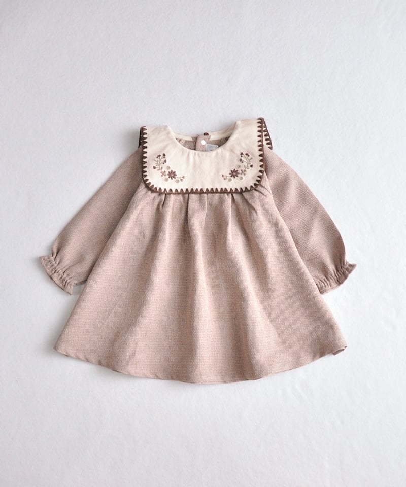 coto cotte フォークロア花刺繍ワンピース 722-574003 | TAKARAYA