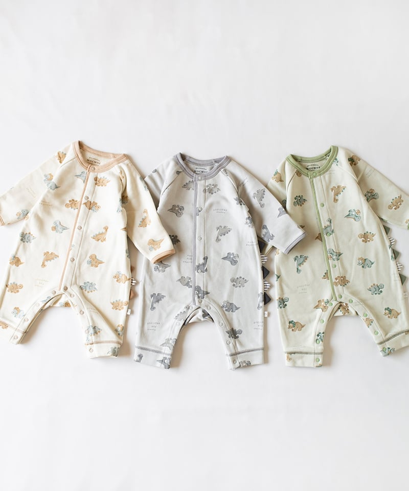 mocmof 恐竜柄ロンパース 622-574253 | TAKARAYA ONLINE STORE