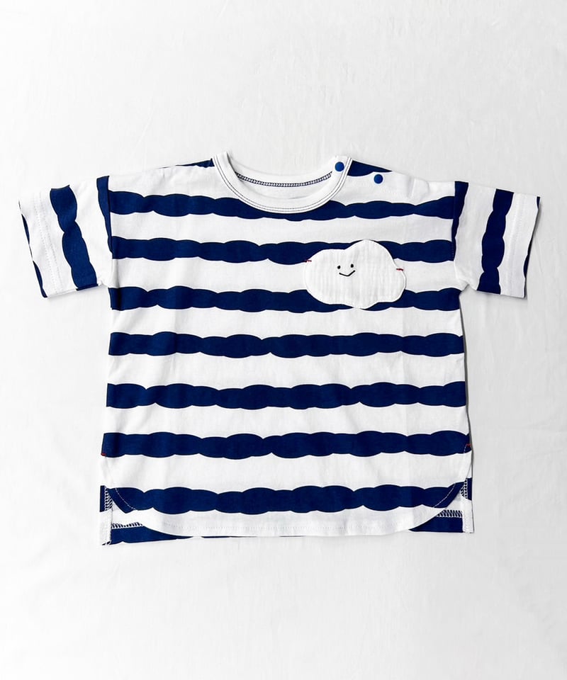 CLOUDY,FINE LATER くもさんポケット Tシャツ 522-666025 | TA