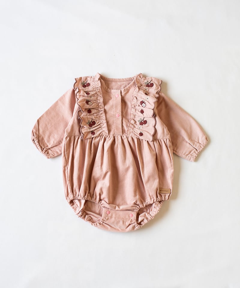 mocmof フルーツ刺繍ロンパース 622-574259 | TAKARAYA ONLINE