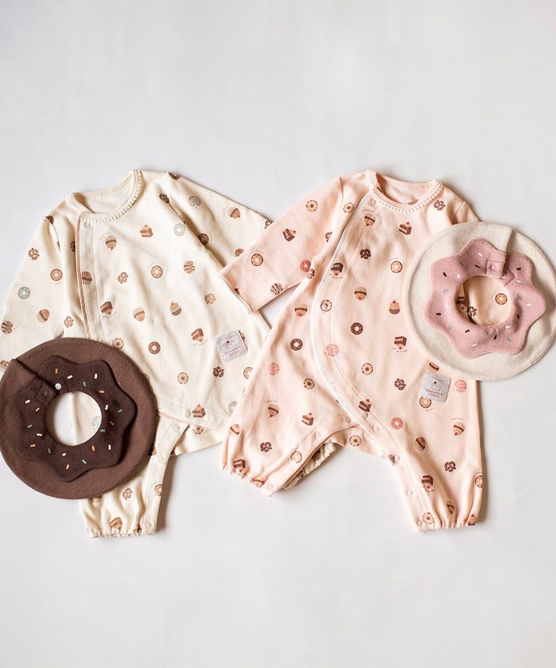 melted butter 動物柄ロンパース・帽子セット6m-9m melted butter 動物柄ロンパース・帽子セット6m-9m melted