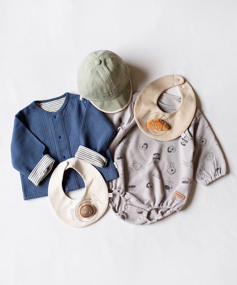 【正規品】marlow and mae ホワイト 長袖ロンパース Marlow and Mae] ジアロンパース | baby_baby_baby_select
