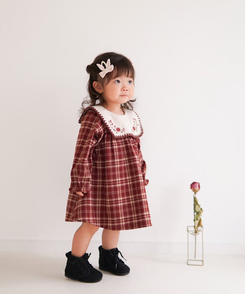 coto cotte フォークロア花刺繍ワンピース 722-574003 | TAKARAYA