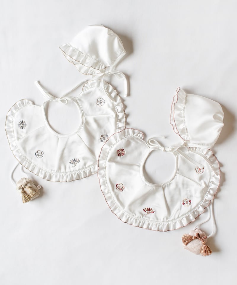 mocmof お宮参りスタイ3点セット 622-650004 | TAKARAYA ONLIN