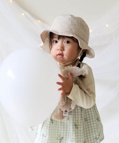 coto cotte　リボン刺繍ハット　722-659061