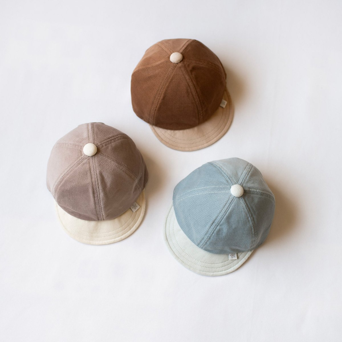 帽子 momoyoufuku mocmof バイカラーベビーキャップ ( 日本製 ) 622-470250 | TAKARA