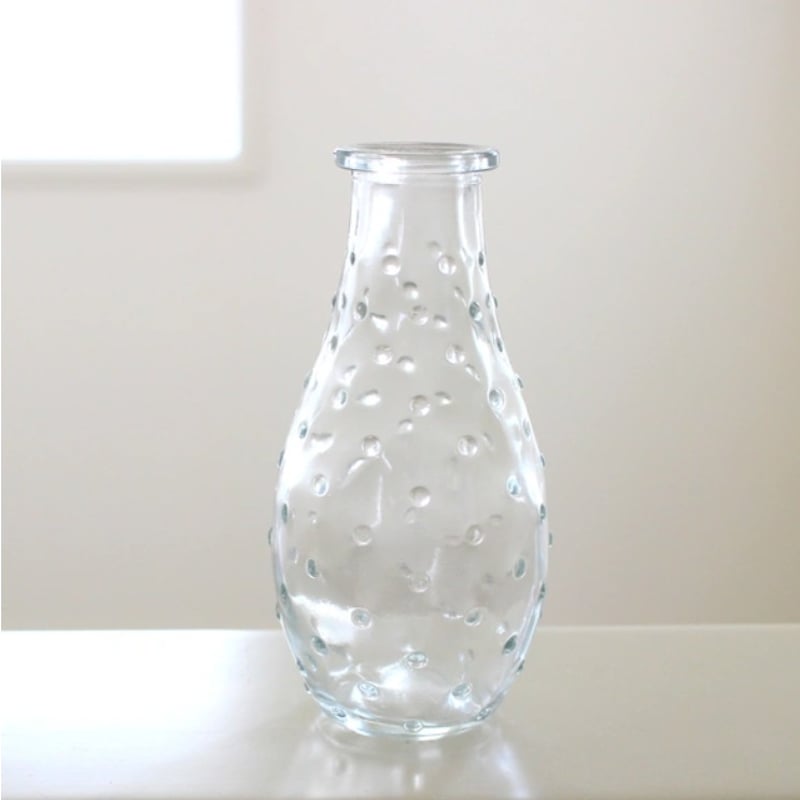 花瓶つき♪光に透ける椿〈Dip Art〉 | 透明創造室