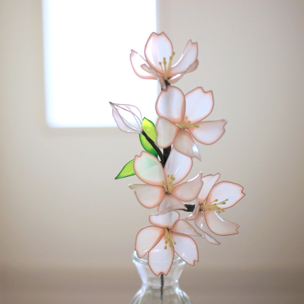 光に透ける桜〈Dip Art〉 | 透明創造室