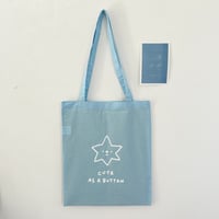おほしさまトートバッグ [Blue]