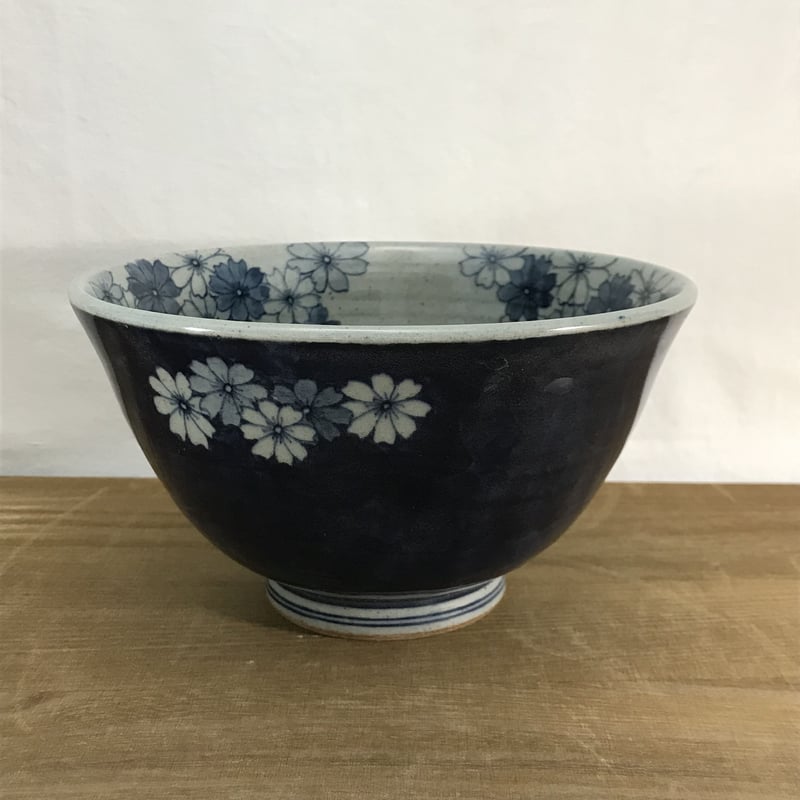 どんぶり鉢（B)「コスモスちらし」 | 辻修窯