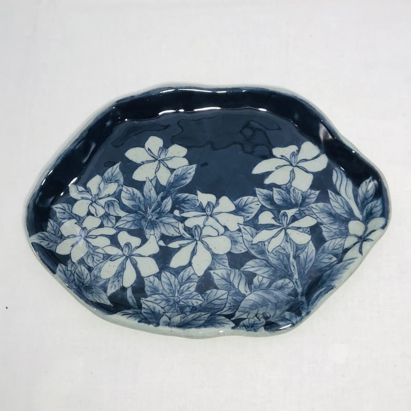 珈琲碗【くちなしの花】 | 辻修窯