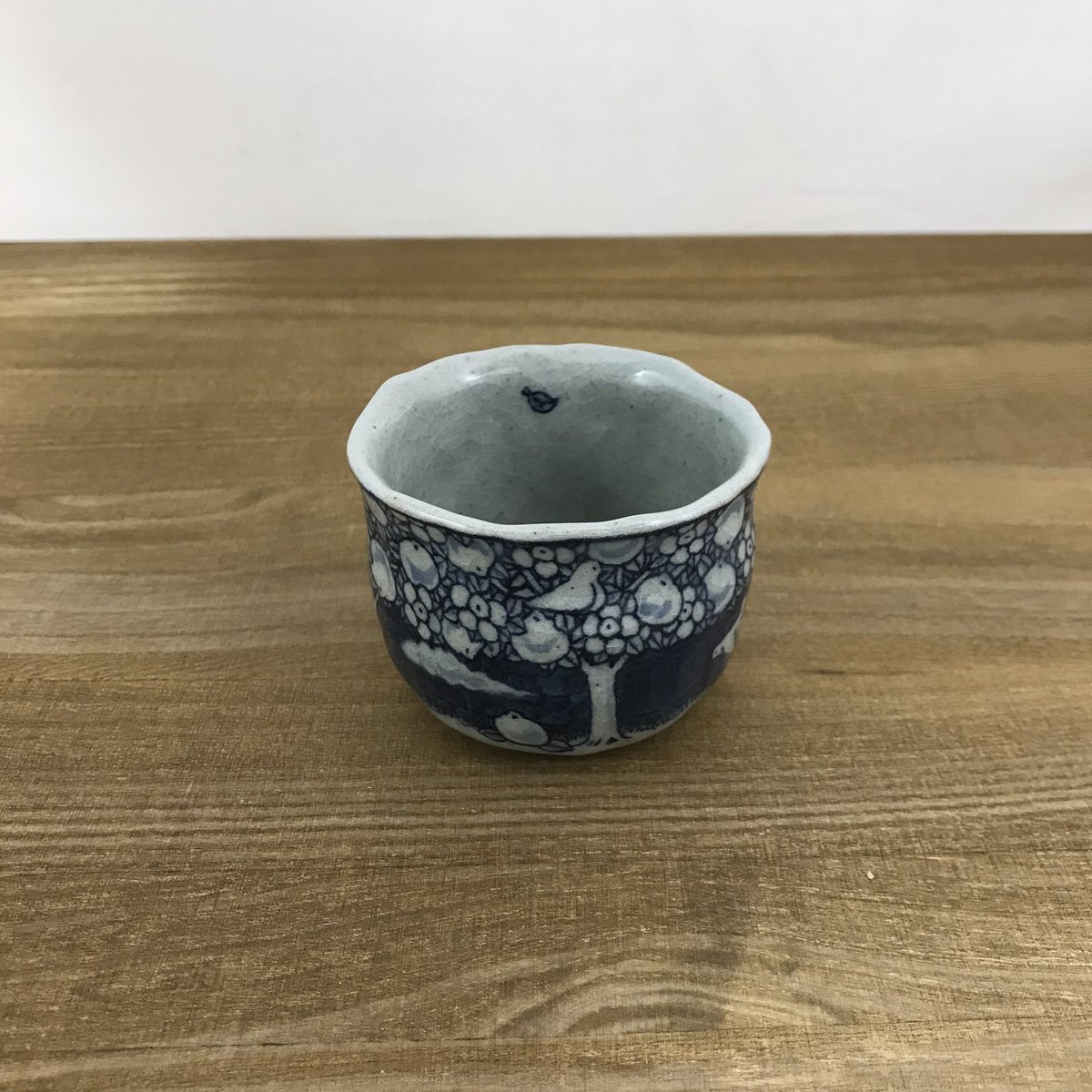 稲嶺盛吉 泡ぐい呑み2点 琉球ガラス ぐい呑み 稲嶺盛吉 おちょこ 泡