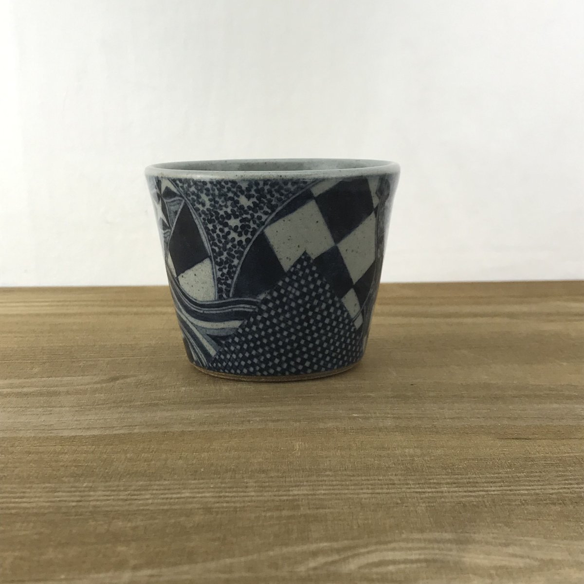 蕎麦猪口【Jimon詰め】 | 辻修窯