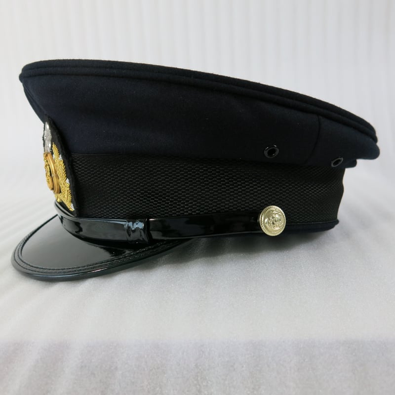 WW2 大日本帝国海軍 士官軍帽 精密複製 IJN 制帽 士官帽 前章付
