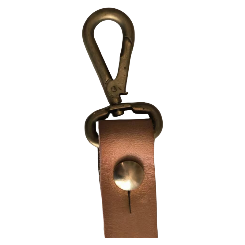 日本軍 略刀帯用革ストラップ 日の丸環付 精密複製 日本陸軍 大日本