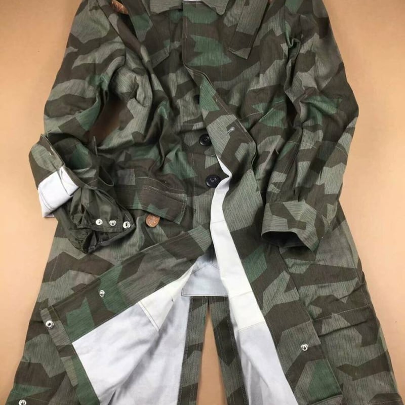 ＷＷ2ドイツ軍スプリンター迷彩スモック（レプリカ)サイズM WW2 ナチスドイツ軍 スプリンター迷彩 スモック 空挺 降下猟兵