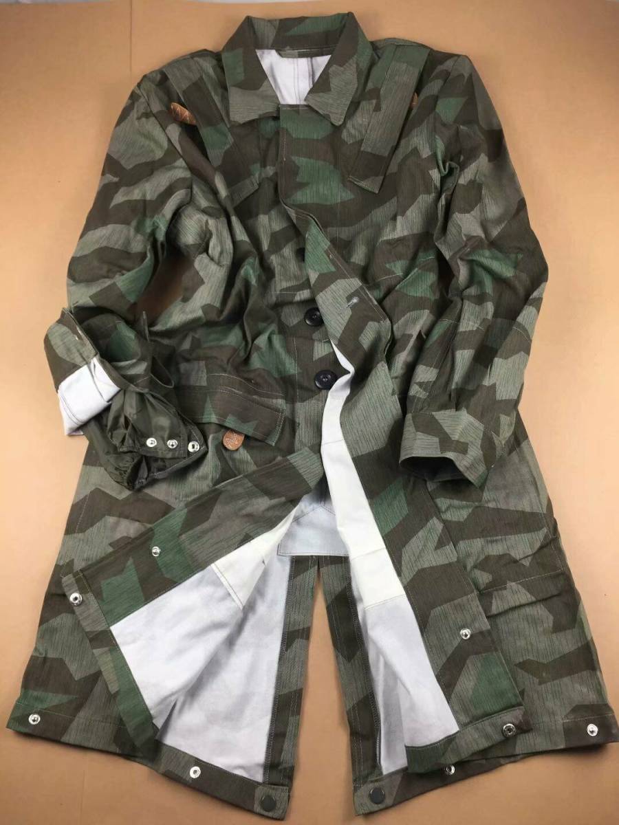 新品　ww2　ドイツ軍　スプリンター迷彩　ジャンプスモック　サイズM　降下猟兵 WW2 ナチスドイツ軍 スプリンター迷彩 スモック 空挺 降下猟兵 複製品