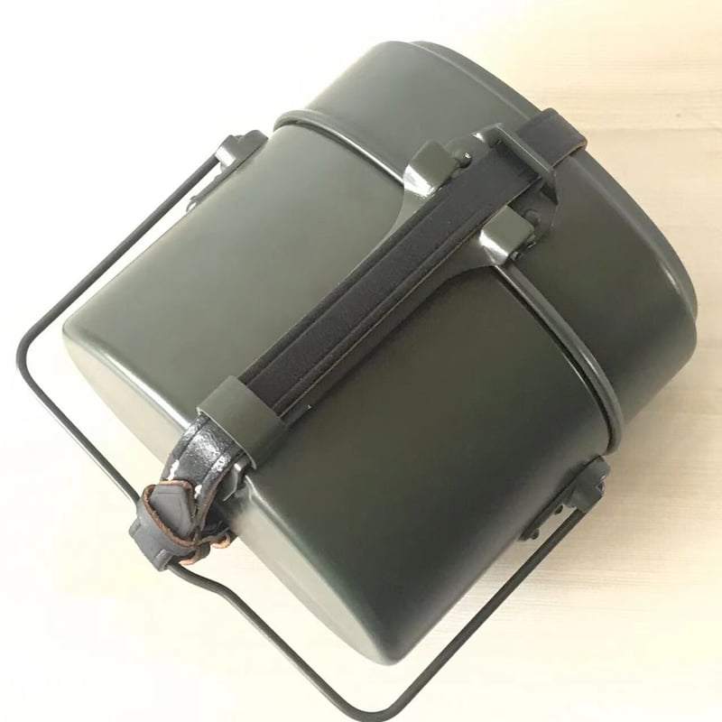WW2 ナチスドイツ軍 飯盒＋飯盒用ストラップ レプリカ