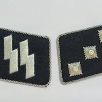 ⊞ドイツ軍＊帝政ドイツ＊ミニチュア戦傷章・黒章付きボタン穴用２連略綬（実物） ⊞ドイツ軍＊帝政ドイツ＊ミニチュア戦傷章・黒章付きボタン穴用