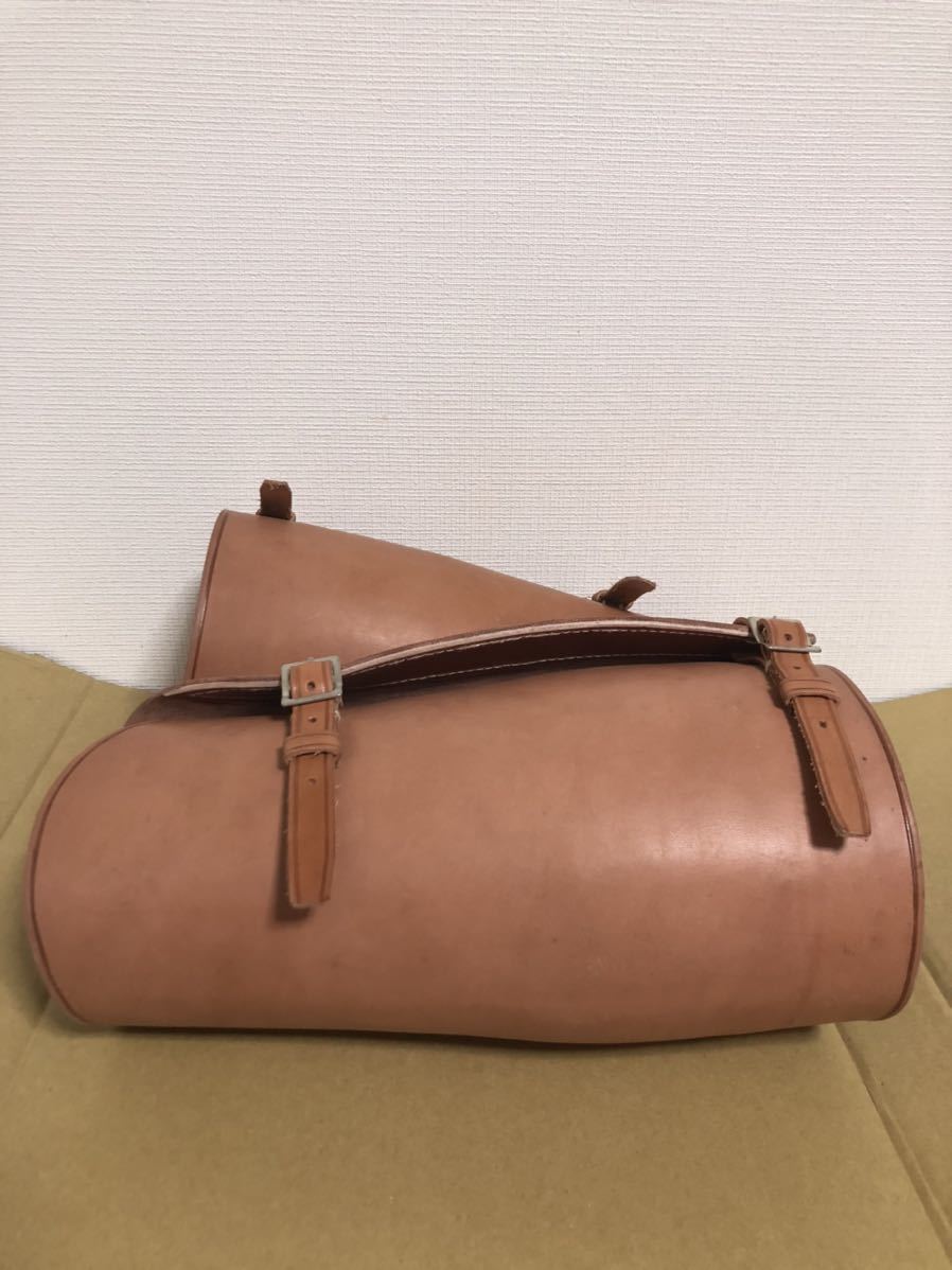 日本陸軍 二本締め 革脚絆 牛革製 茶色 精密複製 | MilitaryX's STORE