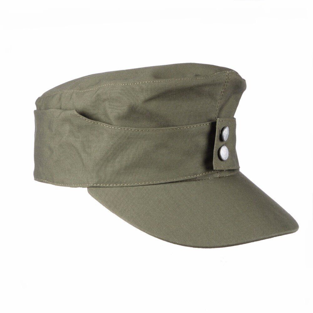 WW2 ナチスドイツ軍 M43 陸軍 規格帽 フィールドグレー 緑 サマー 夏