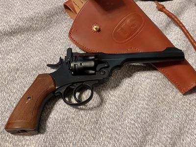 WWⅡ 米軍 S\u0026W  M1917 ミリタリー 5.5インチ拳銃用ホルスター