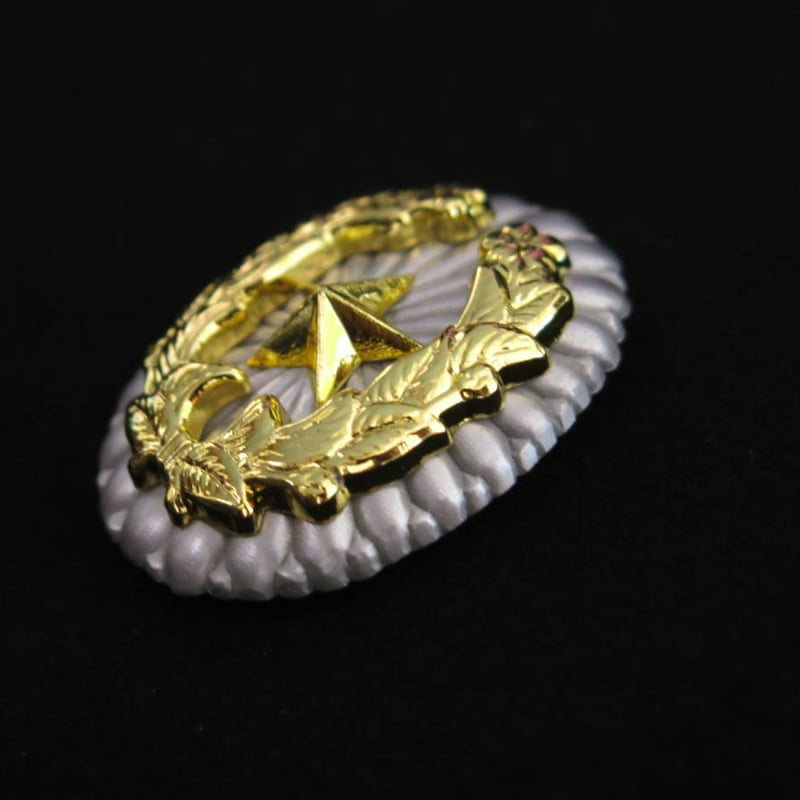 戦前 日本陸軍佐官隊長章 野戦指揮官 左官バッジ / バッチ 戦前 日本陸軍佐官隊長章 野戦指揮官 左官バッジ / バッチ