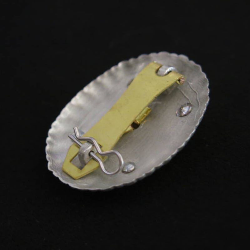 戦前 日本陸軍佐官隊長章 野戦指揮官 左官バッジ / バッチ 戦前 日本陸軍佐官隊長章 野戦指揮官 左官バッジ / バッチ