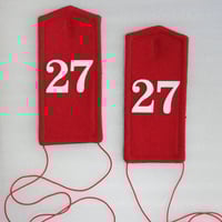 日本陸軍 将校用 図嚢 図のう 牛革製 鉛筆差付 マップケース 精密複製