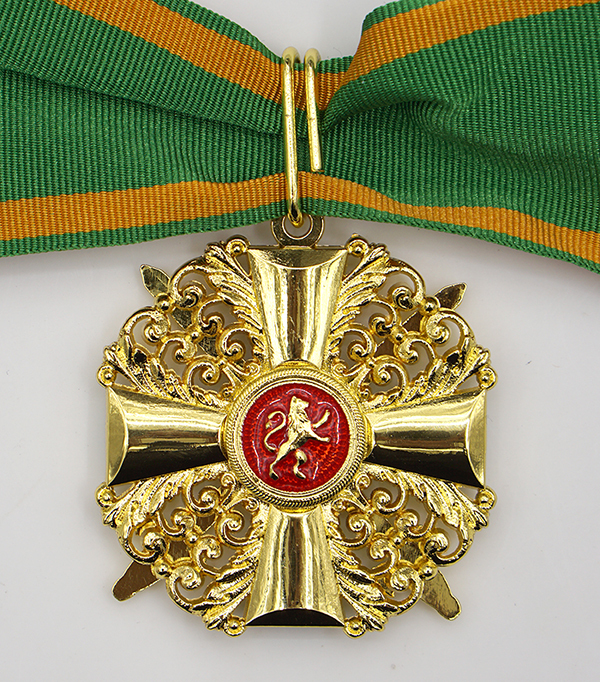 ドイツ バーデン・ツェーリンゲン獅子2級勲章 プロイセン 精密複製