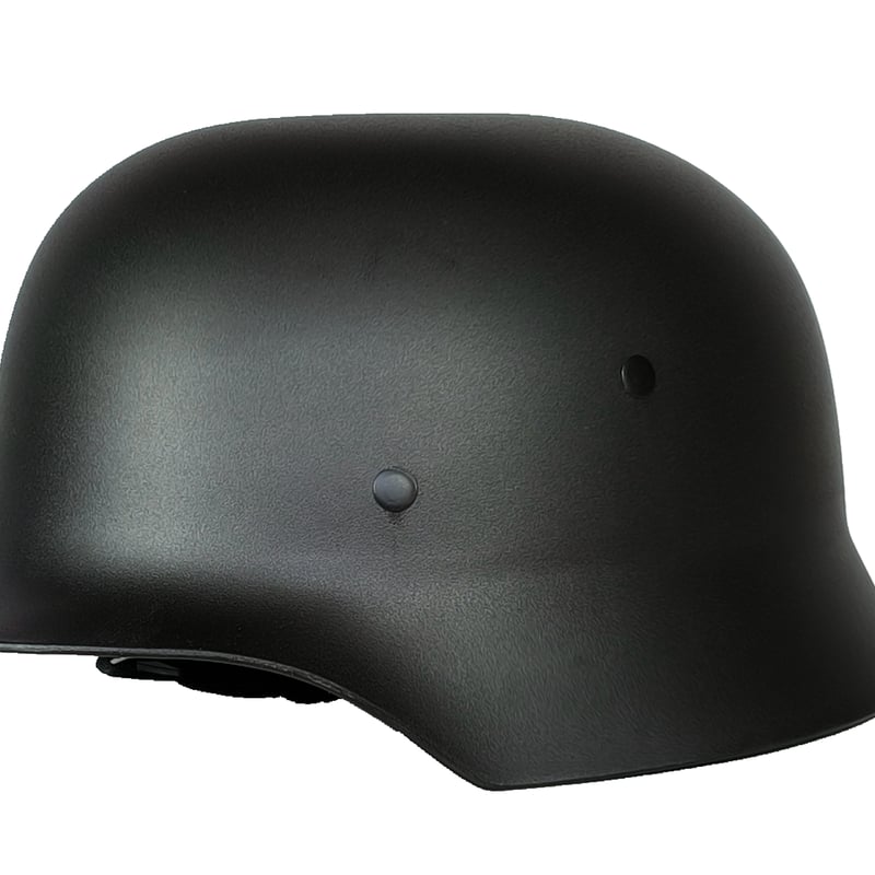 WW2ナチスドイツ軍 樹脂製 M35 ヘルメット プラスチック製 黒 WW2ナチスドイツ軍 樹脂製 M35 ヘルメット プラスチック製 黒