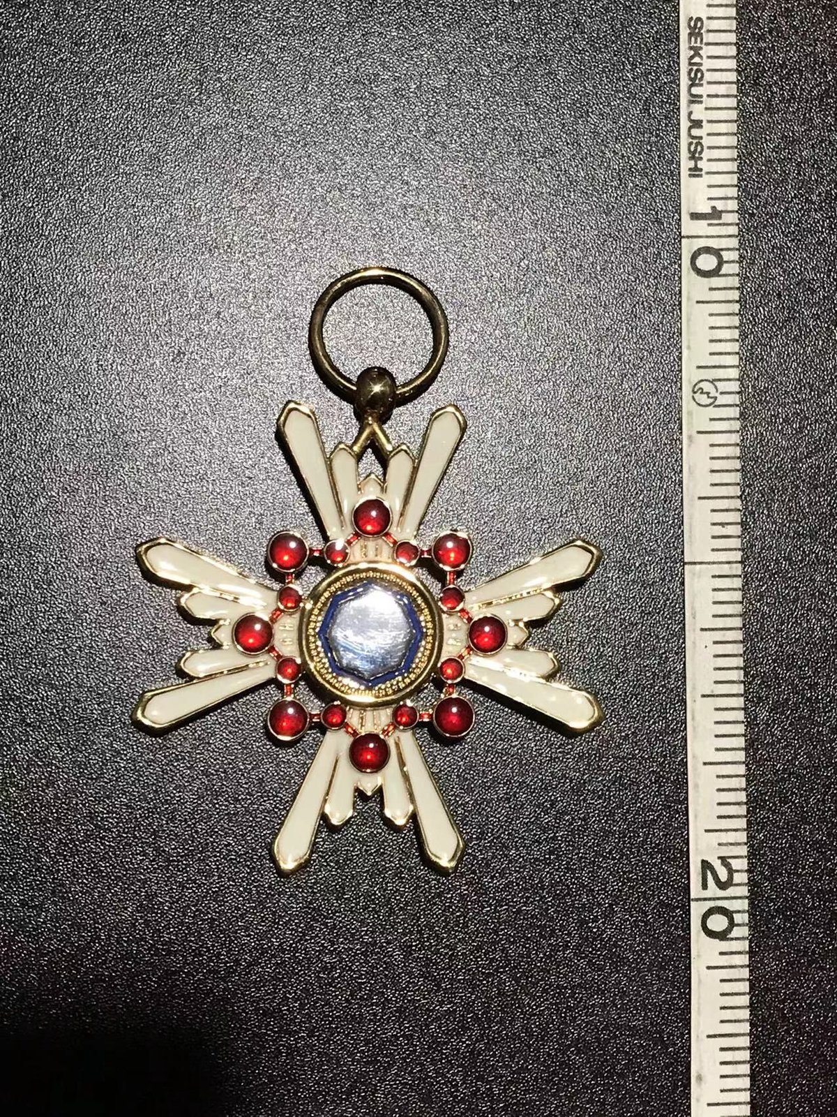 送料無料・ジャンク】日本軍 勲章 記章 徽章 勲二等瑞宝章 箱略綬無