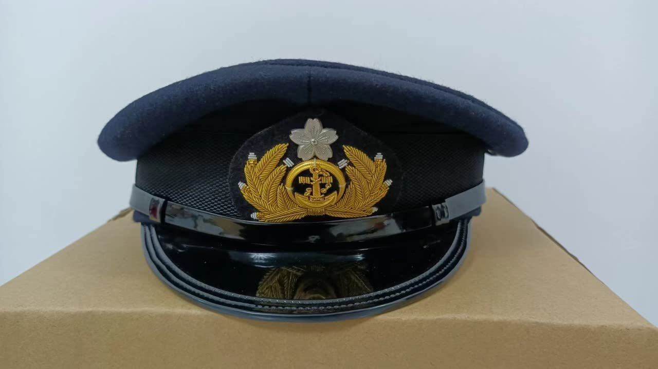 旧日本軍 海軍士官用 制帽 箱 大日本帝国海軍 ジャンク 帽子 アンティーク original