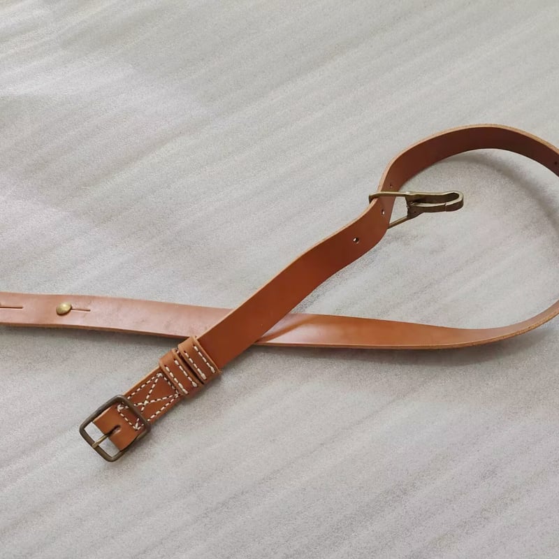 日本軍 九六式軽機関銃 九九式軽機関銃 負革 牛革製 スリング 複製品