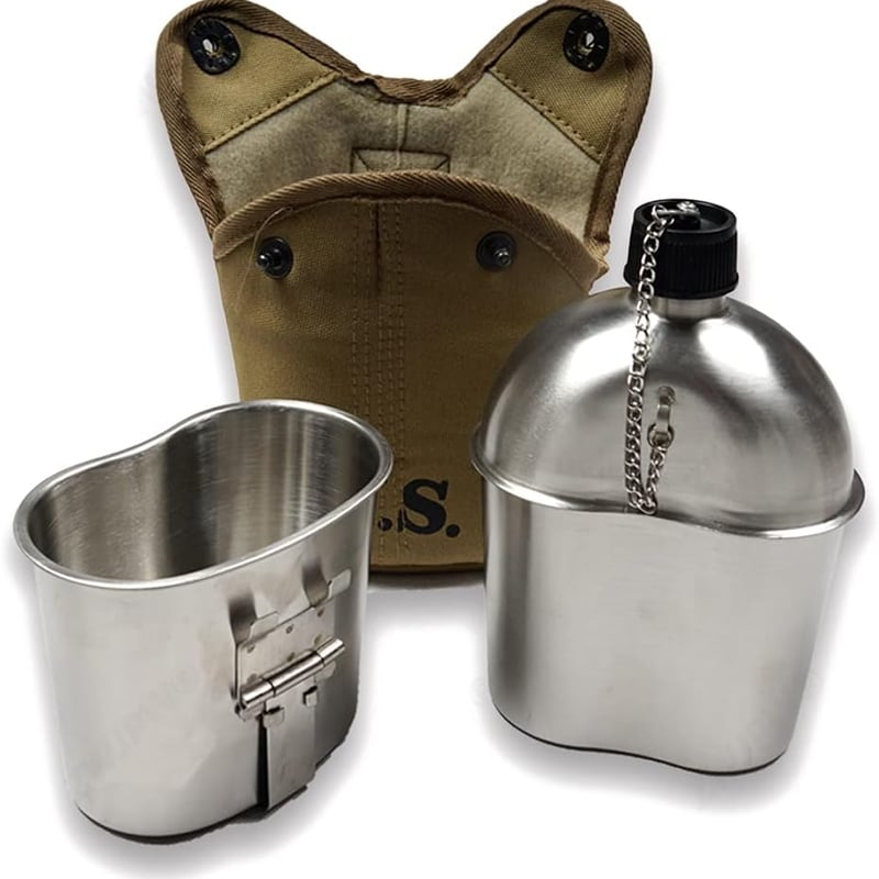 ドイツ軍　レプリカ水筒　WWII ジャンク ドイツ軍 レプリカ水筒 WWII ジャンク 71J7J9N7FKL._UF894