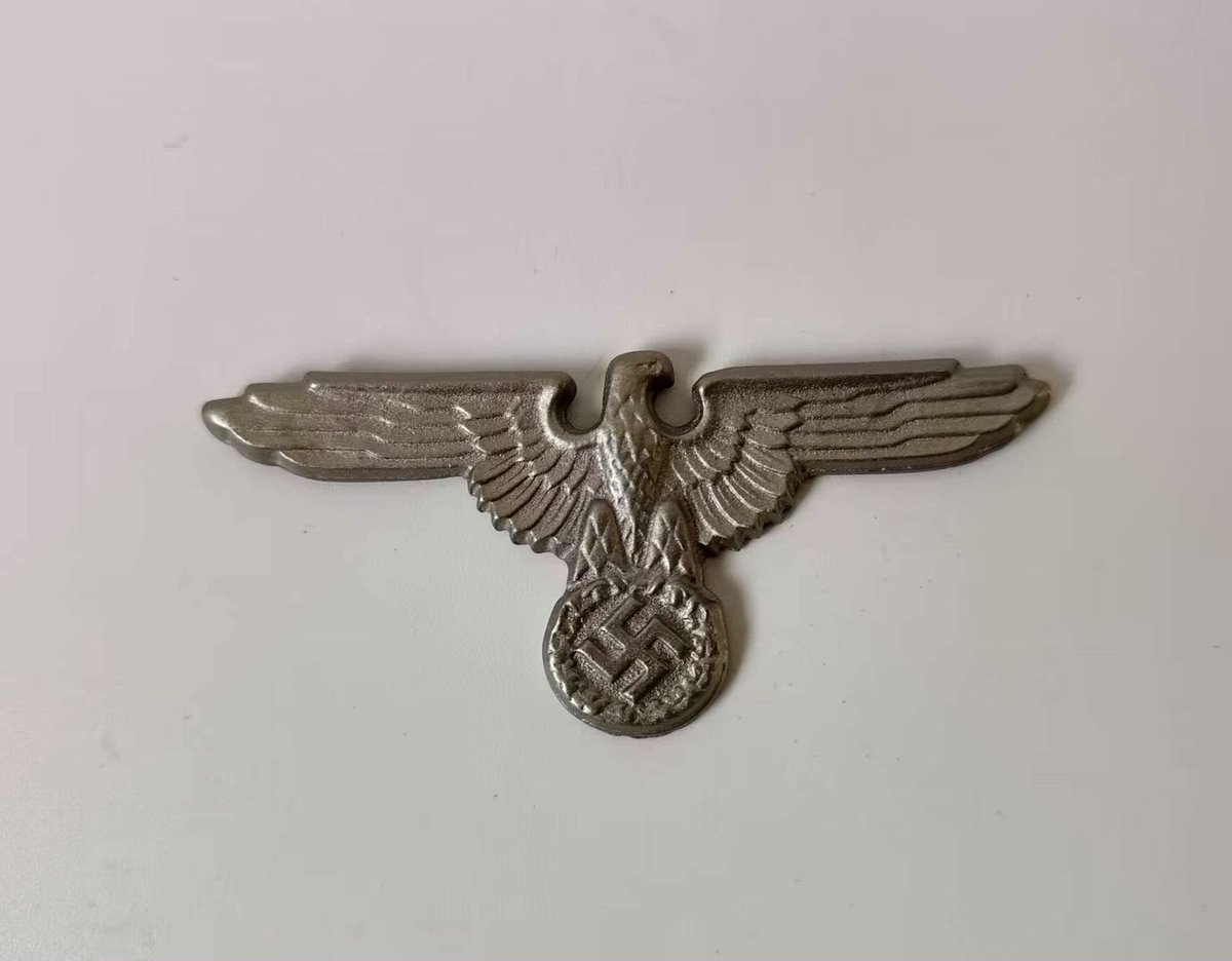 ⭐️希少⭐️ ドイツ空軍 士官用制帽 鷲章 58 白地 ヴィンテージ 軍物 ⭐️希少⭐️ ドイツ空軍 士官用制帽 鷲章 58 白地 ヴィンテージ