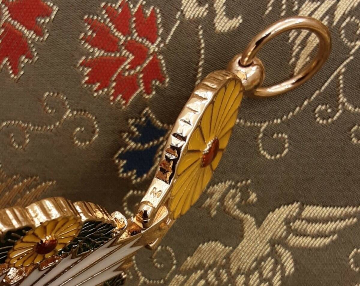 大勲位菊花大綬章 正章 大綬(飾り帯) セット 博物館品質精密複製