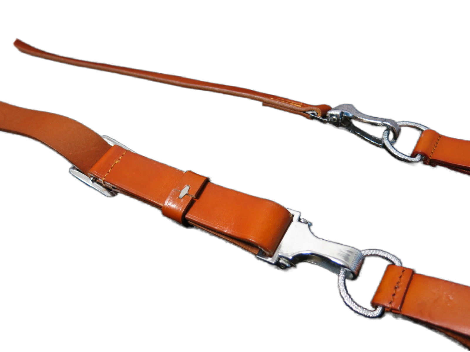 WW2 ナチスドイツ軍 陸軍 将官用ショルダーベルト 斜革 牛革製 茶色