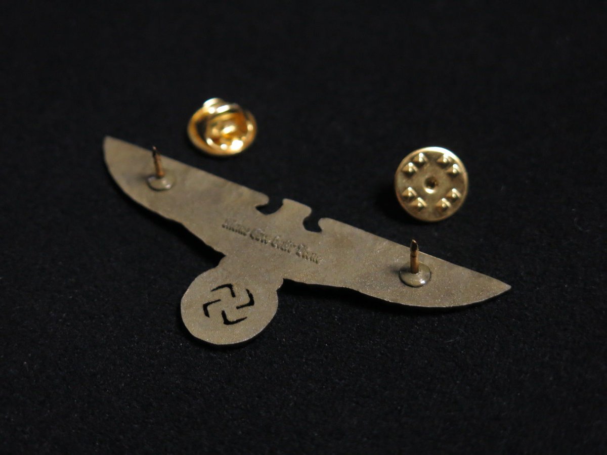 WW2 ナチスドイツ 党大会 鷲章 ダークゴールド 複製 | MilitaryX's STORE
