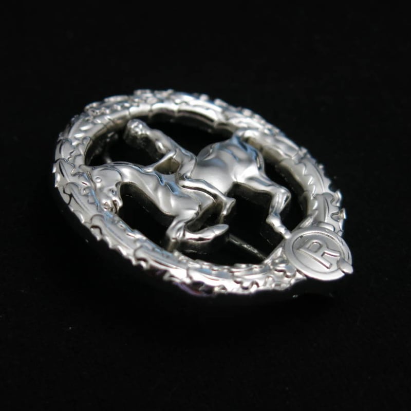 WW2 ナチスドイツ軍 馬術協会章 銀章 精密複製 | MilitaryX's STORE