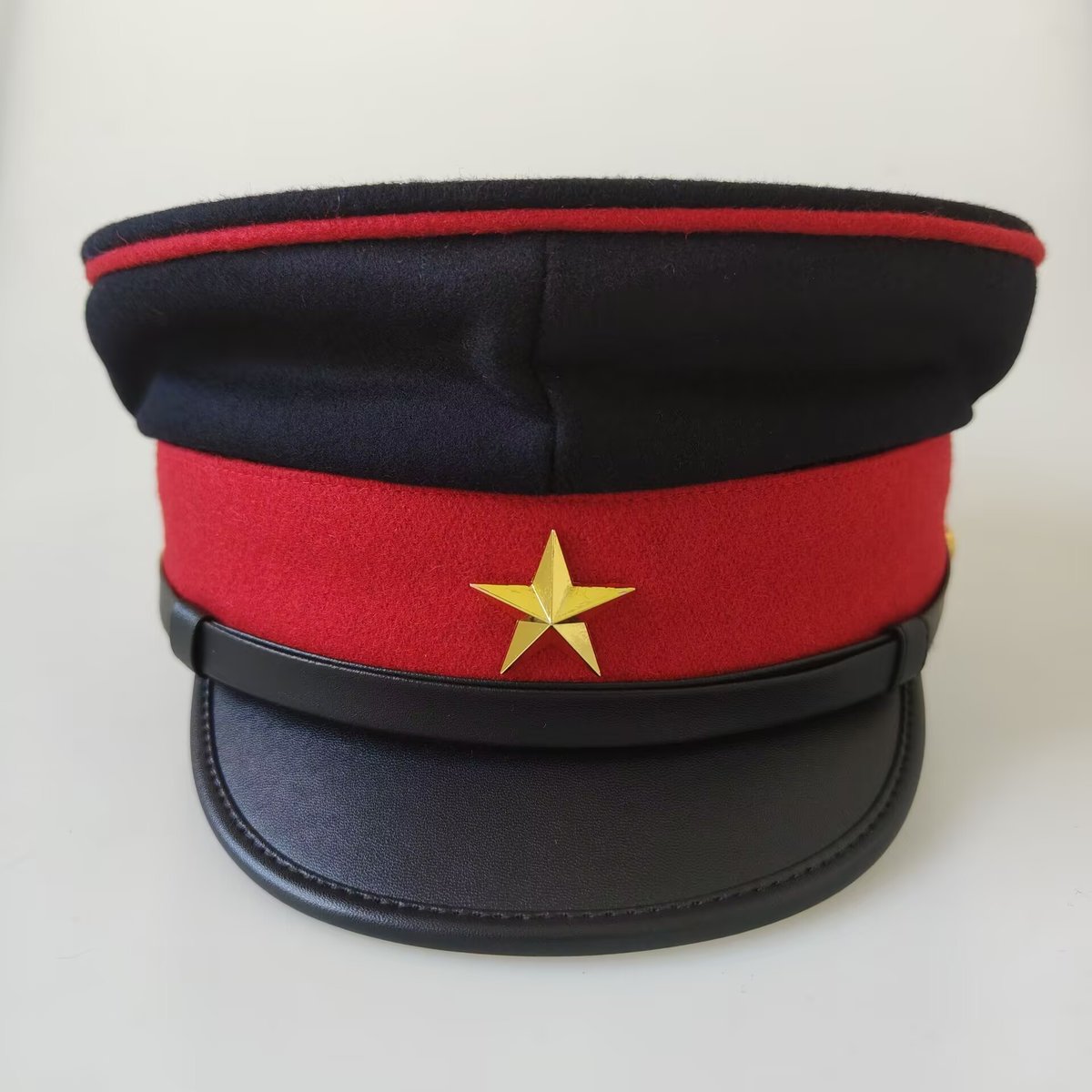 明治19年 旧日本軍 第二種兵下士官用 軍帽 制帽 赤 騎兵 明治十