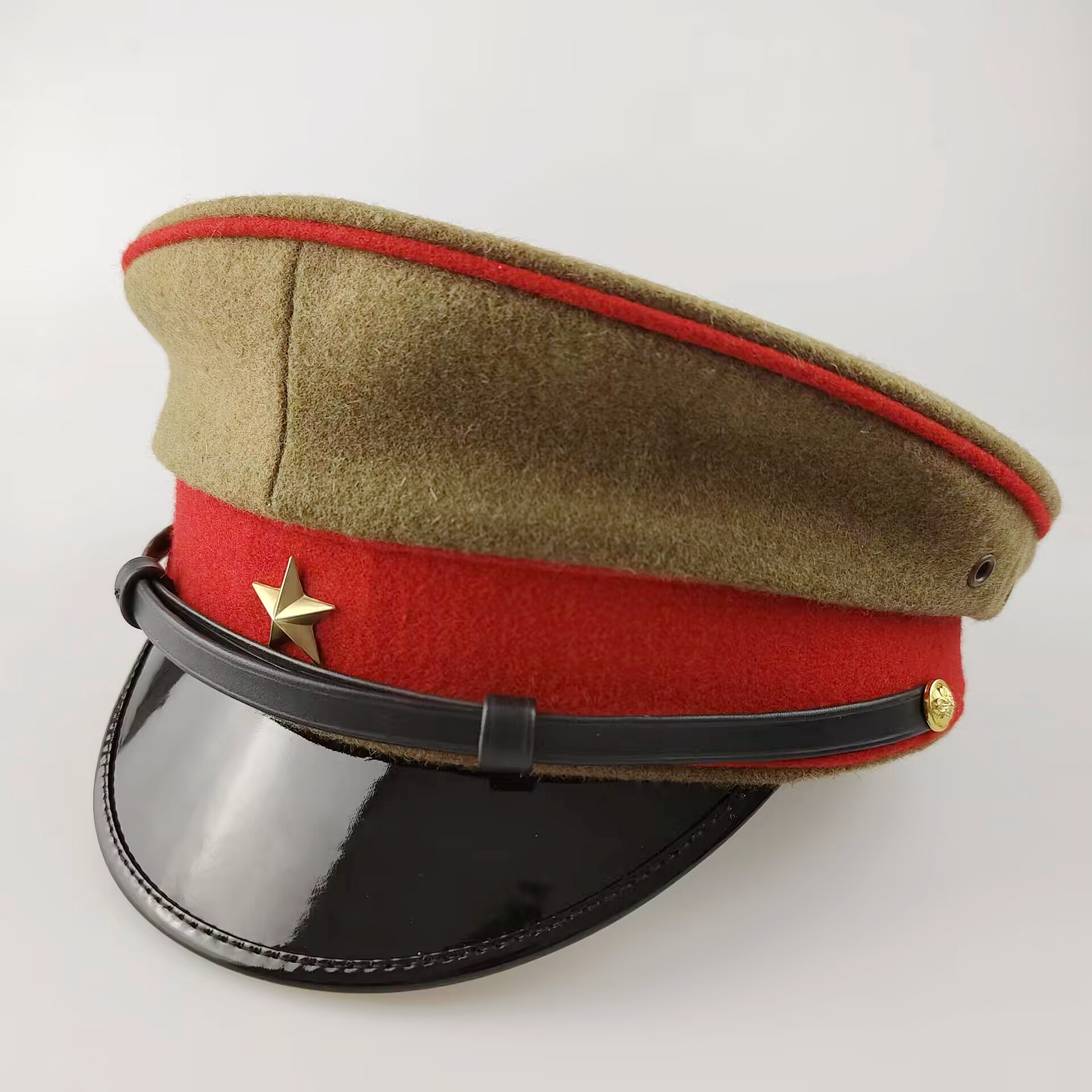 日本陸軍 四五式 昭五式 将校軍帽 制帽 ウール製 レプリカ