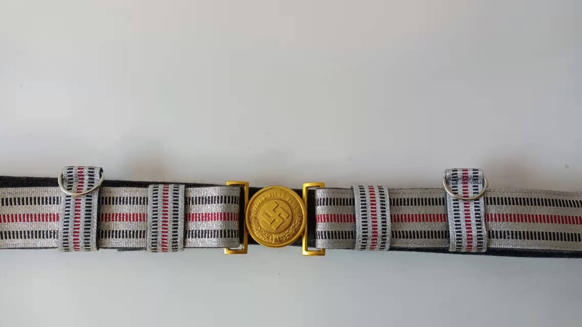 WW2 ナチスドイツ 警察将校・将官礼装用ベルト&バックル WW2 ナチスドイツ 警察将校・将官礼装用ベルト&バックル