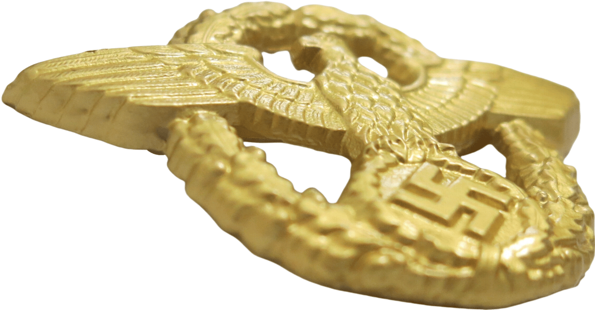 WW2 ナチスドイツ軍 秩序警察（Ordnungspolizei）警察官用金属帽章