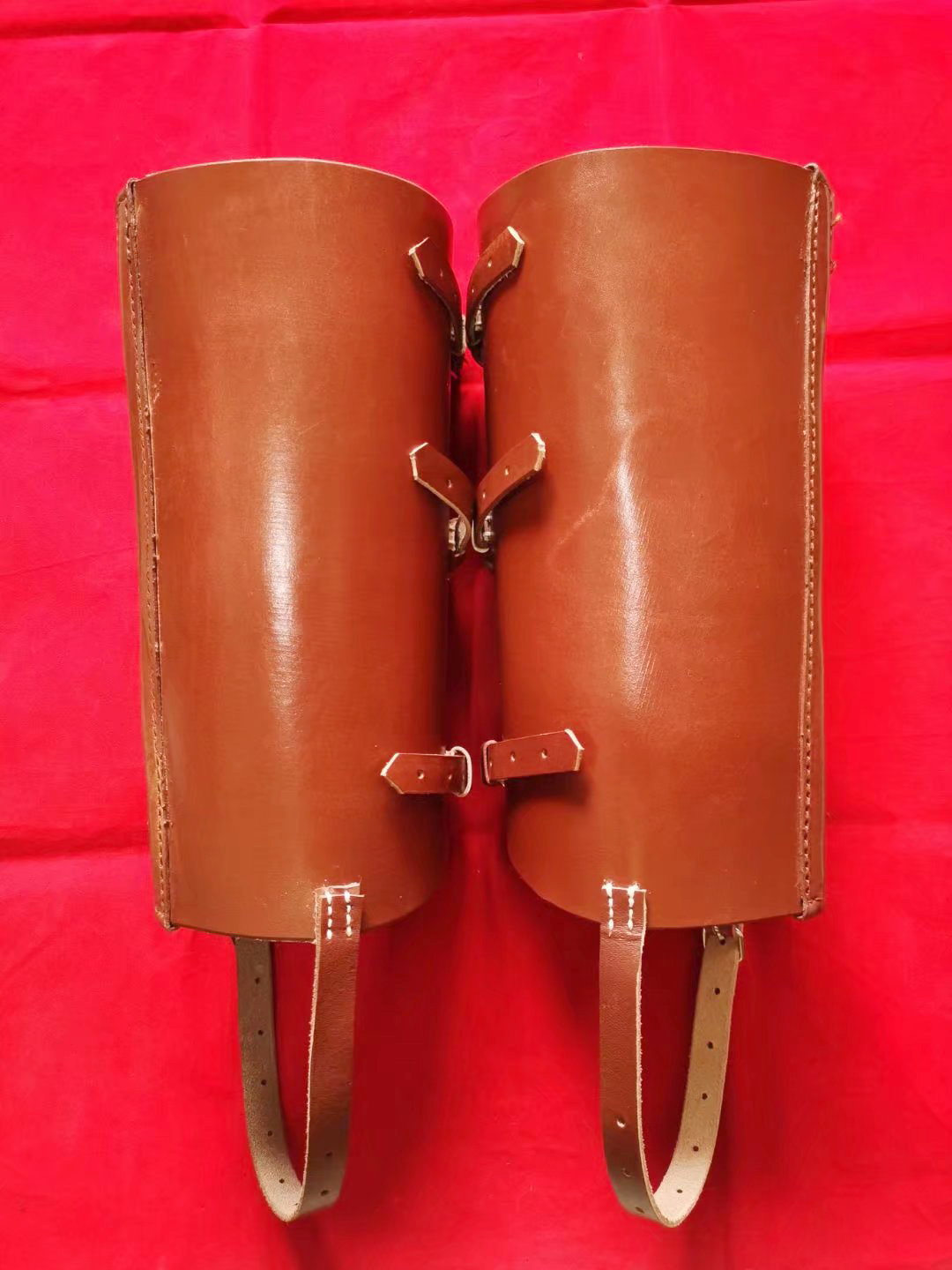 日本陸軍 下士官用 官給 革脚絆 三本締め 複製品 | MilitaryX's