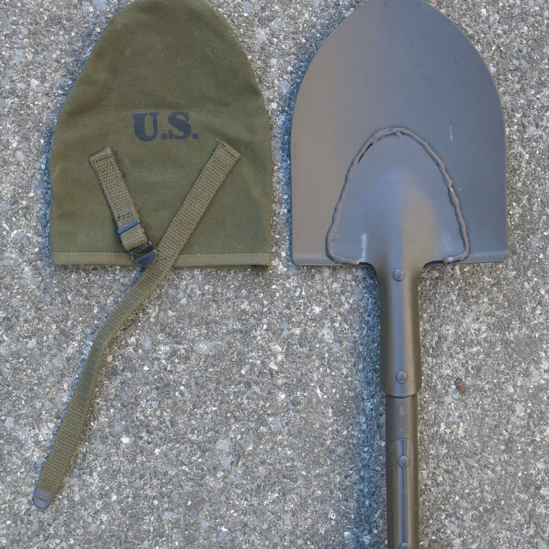 WWIIアメリカ軍 M1910型スコップ＆カバーのセット（レプリカ ）Tボーン WWIIアメリカ軍 M1910型スコップ＆カバーのセット（レプリカ ）T