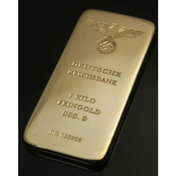 ナチスドイツ 第三帝国金塊 純銅製 レプリカ | MilitaryX's STORE ナチスドイツ 第三帝国金塊 純銅製 レプリカ | MilitaryX's STORE