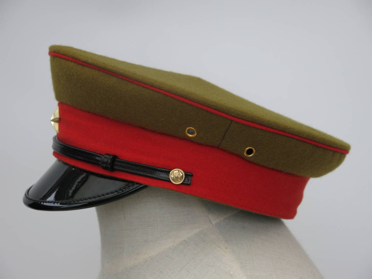 日本陸軍 四五式 昭五式 将校軍帽 制帽 ウール製 複製品 | MilitaryX's