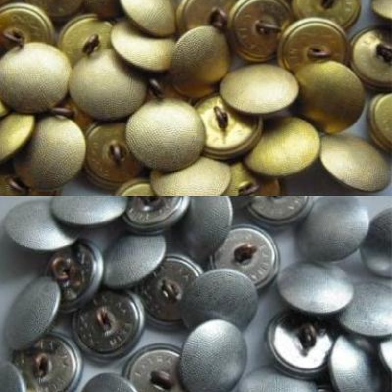 WW2 ナチスドイツ軍 制服用 将官 将校 金色 銀色 釦 ボタン 直径